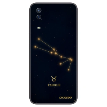 Picasee silikonski črni ovitek za Vivo Y11s - TAURUS