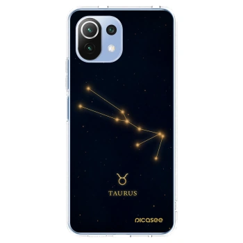 Picasee silikonski prozorni ovitek za Xiaomi 11 Lite 5G NE - TAURUS