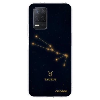 Picasee silikonski prozorni ovitek za Realme 8 5G - TAURUS