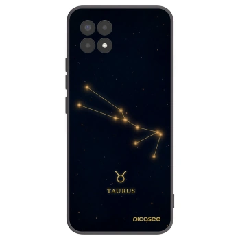 Picasee silikonski črni ovitek za Realme 8i - TAURUS