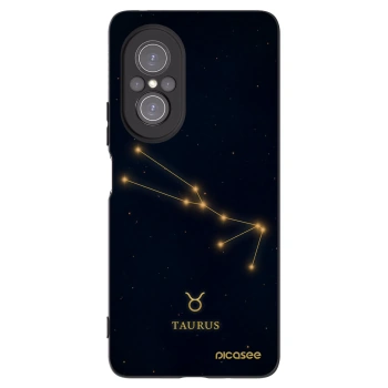 Picasee silikonski črni ovitek za Huawei Nova 9 SE - TAURUS