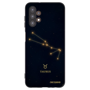 Picasee silikonski črni ovitek za Samsung Galaxy A13 4G A135 - TAURUS