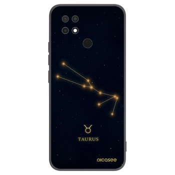 Picasee silikonski črni ovitek za Xiaomi Redmi 10C - TAURUS