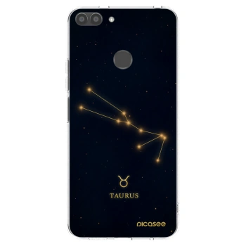 Picasee silikonski prozorni ovitek za Huawei P Smart - TAURUS