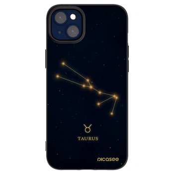 Picasee silikonski črni ovitek za Apple iPhone 14 Plus - TAURUS