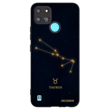 Picasee silikonski črni ovitek za Realme C21Y - TAURUS
