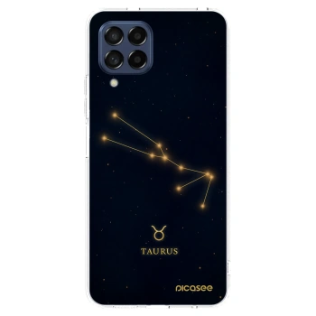 Picasee silikonski prozorni ovitek za Samsung Galaxy M53 5G - TAURUS