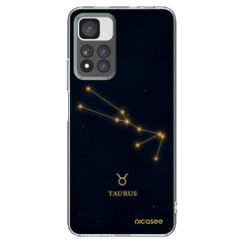 Picasee silikonski prozorni ovitek za Xiaomi Redmi Note 11 Pro+ 5G - TAURUS