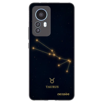 Picasee silikonski črni ovitek za Xiaomi 12T - TAURUS