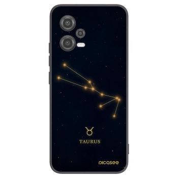 Picasee silikonski črni ovitek za Xiaomi Poco X5 - TAURUS