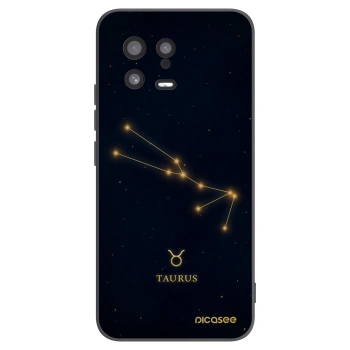 Picasee silikonski črni ovitek za Xiaomi 13 - TAURUS