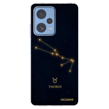 Picasee silikonski prozorni ovitek za Xiaomi Redmi Note 12 Pro 5G - TAURUS