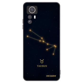 Picasee silikonski črni ovitek za Xiaomi Redmi Note 12S - TAURUS