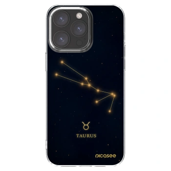 Picasee silikonski prozorni ovitek za Apple iPhone 15 Pro Max - TAURUS