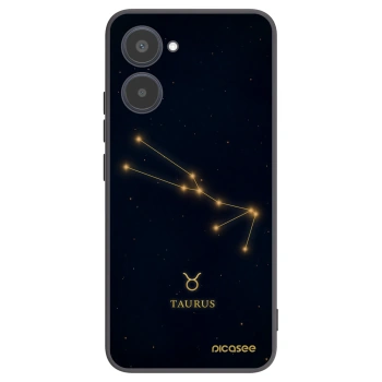 Picasee silikonski črni ovitek za Realme 10 4G - TAURUS