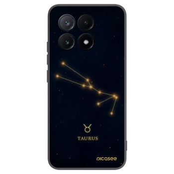 Picasee silikonski črni ovitek za Xiaomi Poco X6 Pro - TAURUS