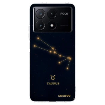 Picasee silikonski prozorni ovitek za Xiaomi Poco X6 Pro - TAURUS