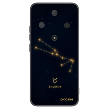 Picasee silikonski črni ovitek za Honor Magic6 Lite 5G - TAURUS