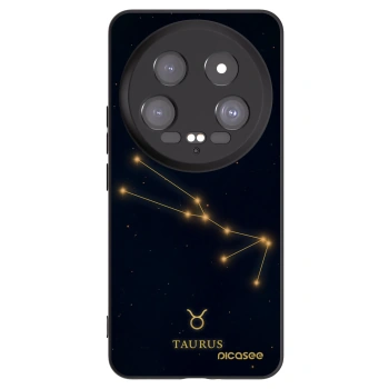 Picasee silikonski črni ovitek za Xiaomi 14 Ultra - TAURUS