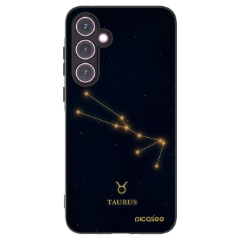 Picasee silikonski črni ovitek za Samsung Galaxy A35 5G A356B - TAURUS