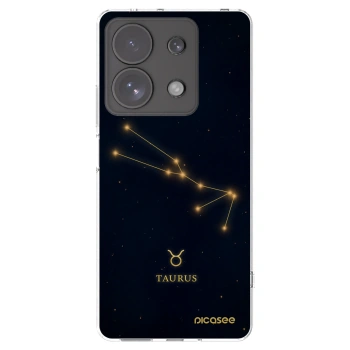 Picasee silikonski prozorni ovitek za Xiaomi Redmi Note 13 Pro 4G - TAURUS