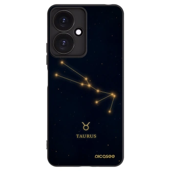 Picasee silikonski črni ovitek za Xiaomi Redmi 13C 5G - TAURUS