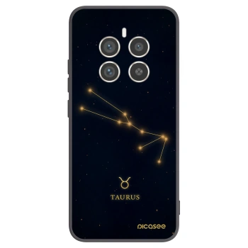 Picasee silikonski črni ovitek za Realme 12 Pro 5G - TAURUS