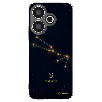 Picasee silikonski prozorni ovitek za Xiaomi Redmi 13 4G - TAURUS