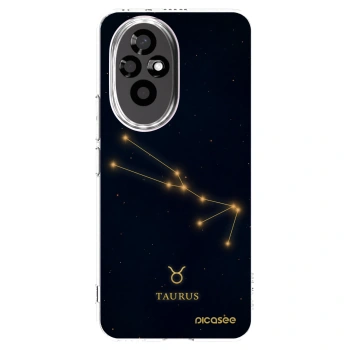 Picasee silikonski prozorni ovitek za Honor 200 Pro 5G - TAURUS