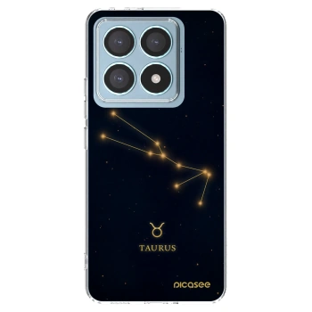 Picasee silikonski prozorni ovitek za Xiaomi 14T Pro - TAURUS
