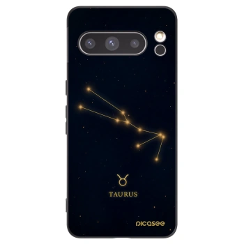 Picasee silikonski črni ovitek za Google Pixel 8 Pro - TAURUS