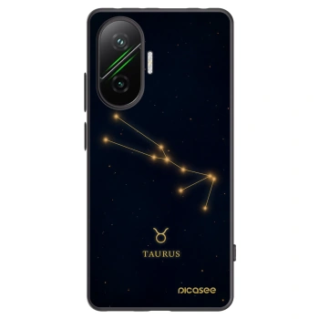 Picasee silikonski črni ovitek za Xiaomi Poco F7 Pro 5G - TAURUS