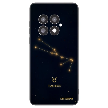 Picasee silikonski črni ovitek za OnePlus 13 5G - TAURUS