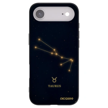 Picasee silikonski črni ovitek za Apple iPhone Air - TAURUS