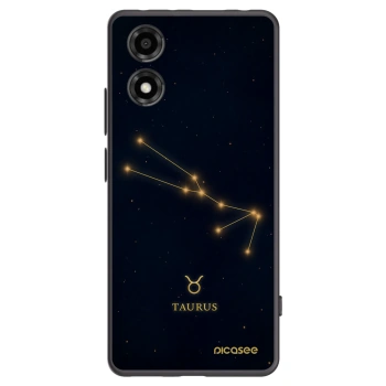 Picasee silikonski črni ovitek za Motorola Moto E14 - TAURUS