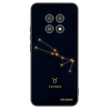 Picasee silikonski črni ovitek za Realme 12X - TAURUS