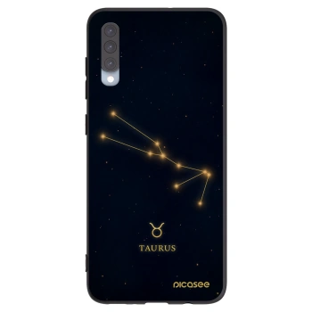 Picasee silikonski črni ovitek za Samsung Galaxy A70 A705F - TAURUS