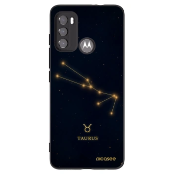 Picasee silikonski črni ovitek za Motorola Edge 60 5G - TAURUS