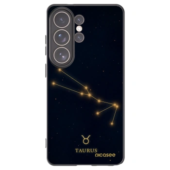 Picasee silikonski črni ovitek za Samsung Galaxy S26 Ultra - TAURUS