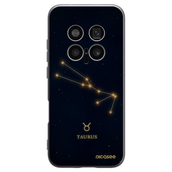 Picasee silikonski črni ovitek za Honor Magic8 Pro 5G - TAURUS