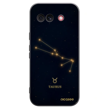 Picasee silikonski črni ovitek za Google Pixel 10a - TAURUS