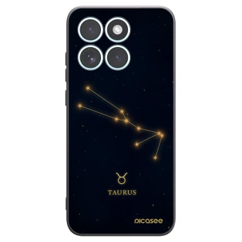 Picasee silikonski črni ovitek za Motorola Edge 70 Fusion - TAURUS