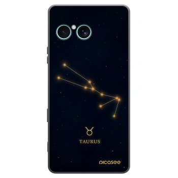 Picasee silikonski črni ovitek za Sony Xperia 10 VII - TAURUS