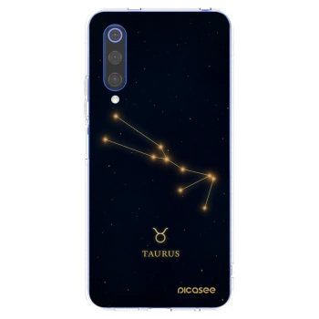 Picasee silikonski prozorni ovitek za Xiaomi Mi 9 SE - TAURUS