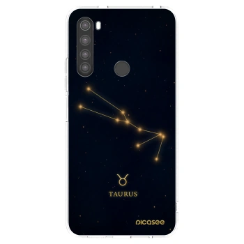 Picasee silikonski prozorni ovitek za Xiaomi Redmi Note 8 - TAURUS