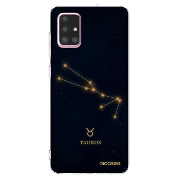 Picasee silikonski prozorni ovitek za Samsung Galaxy A71 A715F - TAURUS