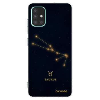 Picasee silikonski prozorni ovitek za Samsung Galaxy A51 A515F - TAURUS
