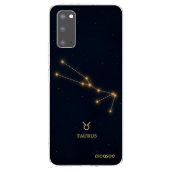 Picasee silikonski prozorni ovitek za Samsung Galaxy S20 G980F - TAURUS