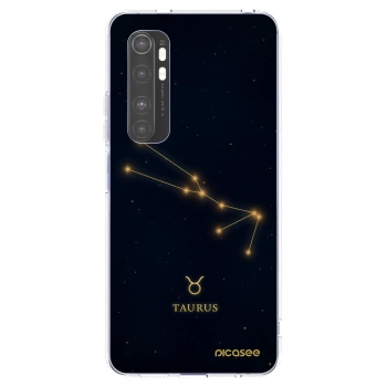 Picasee silikonski prozorni ovitek za Xiaomi Mi Note 10 Lite - TAURUS