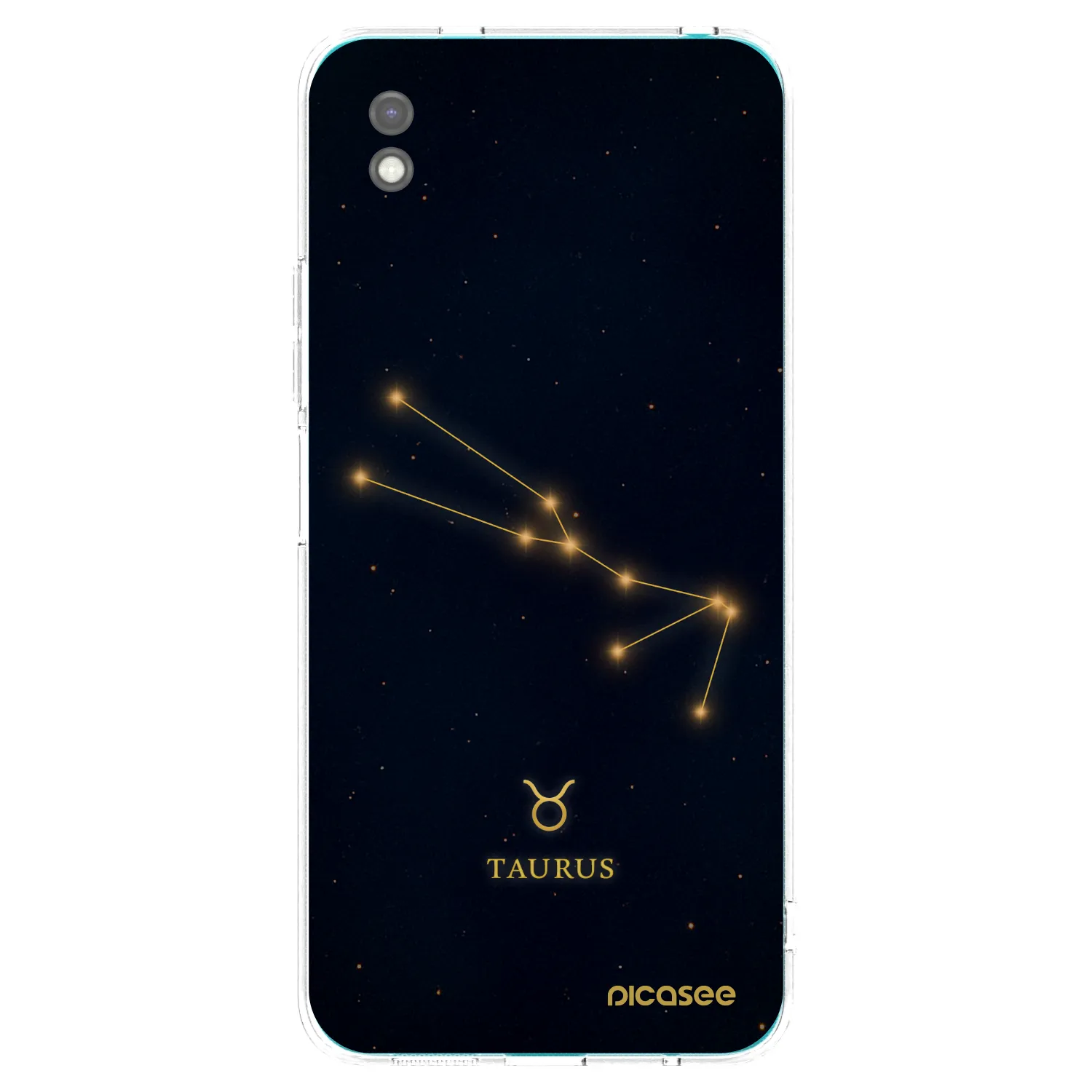 Picasee silikonski črni ovitek za Xiaomi Redmi 9A - TAURUS
